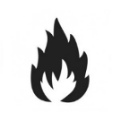 Matériau inflammable